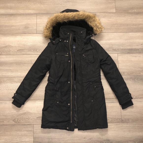 Aritzia copy black winter parka - Picture 1 of 4